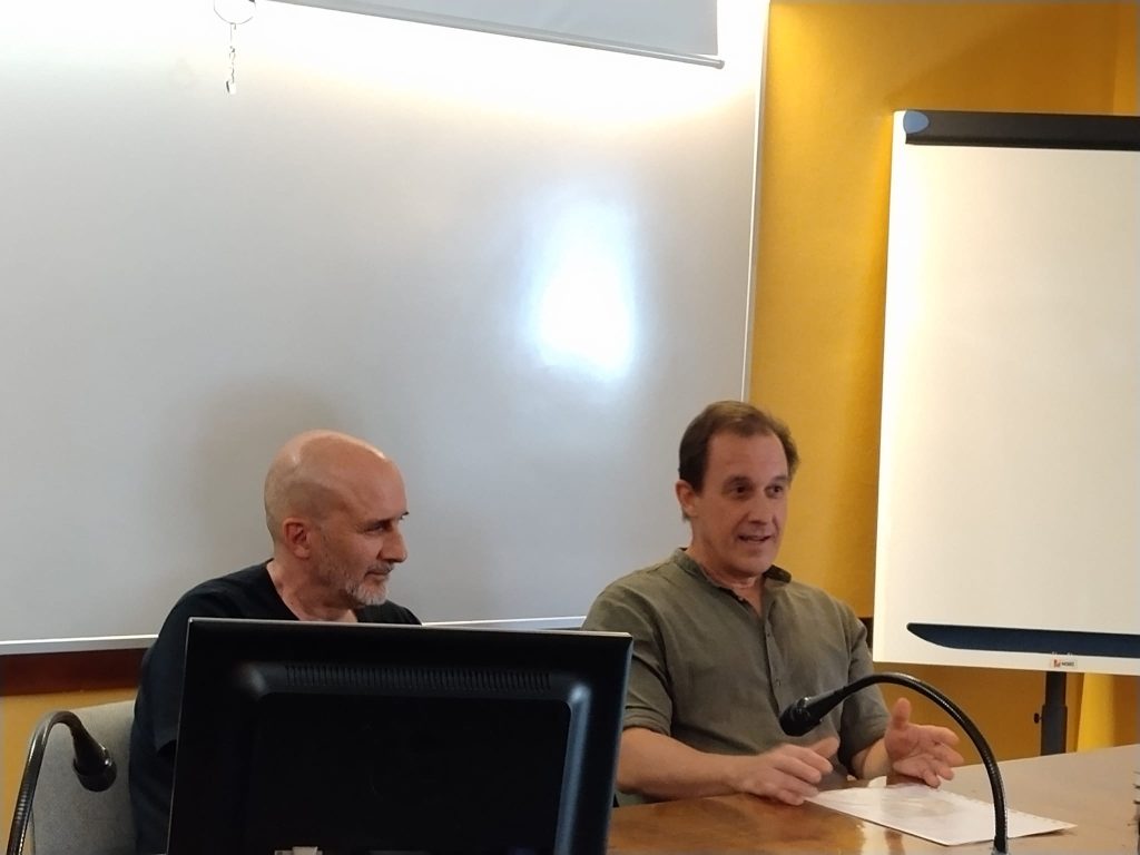 Los hermanos Barquero en El Protagonista es el autor. 