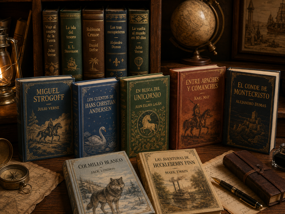 Biblioteca de autores leídos por los Barquero
